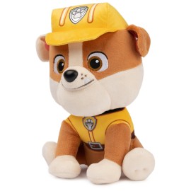 GUND PAW Patrol Rubble in Signature Construction Uniform for Ages 1 and Up, 9 (Styles May Vary)