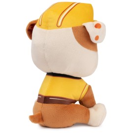 GUND PAW Patrol Rubble in Signature Construction Uniform for Ages 1 and Up, 9 (Styles May Vary)