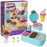 Kinetic Sand Scents, Ice Cream Treats Playset with 3 Colors Scented Play Sand & 6 Tools, Sensory Toys for Kids Ages 3 and up