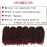 6 Packs Spring Twist Braiding Hair Spring Twists Twist Hair Synthetic Fiber Fluffy Twist Crochet Braids Low Temperature Twist Crochet Hair for Women Braiding Hair(8inch,T1B/350)