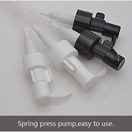 2 Pcs 60ML 2OZ Upscale Refillable Cobalt Blue Glass Lotion Pump Bottle Dispenser Toiletries Bottle Cosmetic Container Jar Pot with Lock Pump for Lotion Cream Essence Shampoo Body Wash etc