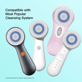 Brushmo Facial Brush Head Replacements Compatible with Clarisonic Mia 1, Mia 2, Mia Fit, Alpha Fit, Smart Profile Uplift and Alpha Fit, Deep Pore Facial 4 Pack (Deep Pore) Brushmo Facial Brush Head Replacements Compatible with Clarisonic Mia 1, Mia 2, Mia Fit, Alpha Fit, Smart Profile Uplift and Alpha Fit, Deep Pore Facial 4 Pack (Deep Pore)