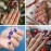 1000 Patterns Christmas nail art sticker decals, Kalolary Self-Adhesive Nail Stickers Santa Claus Snowflake Snowman Christmas Bell Tree Stick Elk for Christams Nail Decoration Gift(12 Sheets)