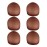 YANTAISIYU 6 Pieces Stocking Wig Caps for Lace Front Wigs Nylon Mesh Wig Cap for Women (Dark Brown)