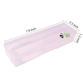 PandaSpa Personal Tool Box for Professional Manicurist Nails Pedicure Small size (Pack of 1, Purple)