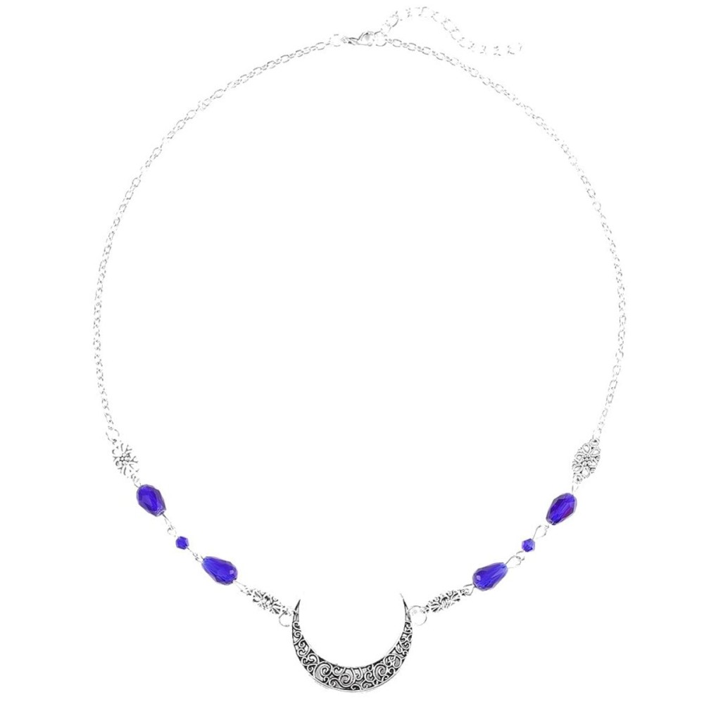 Obmyec Boho Head Chain Moon Headpieces Rhinestone Hair Chains Wedding Hair Accessories for Women and Girls (Blue) Obmyec Boho Head Chain Moon Headpieces Rhinestone Hair Chains Wedding Hair Accessories for Women and Girls (Blue)