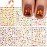 6 Sheets 3D Fall Nail Art Stickers Thanksgivin Nail Decals Autumn Nail Art Supplies Pumpkin Squirrel Turkey Maple Leaves Nail Art Design Sticker for Women Girls DIY Manicure Decorations