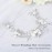 Unicra Bride Flower Wedding Hairpiece Pearls Bridal Hair Accessory with Crystals for Women and Girls (Silver)