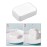 Kare & Kind 10 Pack Compressed Towels - Soft Cotton Tablet Washcloths for Travel, Sports, Camping, Home, Salon, Hotels - Chemical-Free Unscented Towels - Use for Face and Body