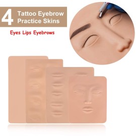 Microblading Practice Kit with Skin, Eyebrow Tattoo Kit, Flat Mannequin Head Lip Makeup with Eyebrow Blade Pen, Pigment Ink Ring, Training Practice Skin for Microblading Practice Permanent Makeup Microblading Practice Kit with Skin, Eyebrow Tattoo Kit, Flat Mannequin Head Lip Makeup with Eyebrow Blade Pen, Pigment Ink Ring, Training Practice Skin for Microblading Practice Permanent Makeup