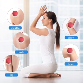 4 Pieces Glass Cupping Set Glass Silicone Cupping Cups Massage Vacuum Suction Cupping Cups for Body Face Leg Arm Back Shoulder Muscle and Joint Pain (Red) 4 Pieces Glass Cupping Set Glass Silicone Cupping Cups Massage Vacuum Suction Cupping Cups for Body Face Leg Arm Back Shoulder Muscle and Joint Pain (Red)