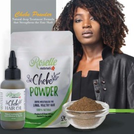 Roselle Naturals Chebe Oil for Hair Growth 2 Fl Oz Chebe Powder 20g Imported from Chad, Africa Chebe Powder Hair Oils for Stronger Longer Thicker Hair Roselle Naturals Chebe Oil for Hair Growth 2 Fl Oz Chebe Powder 20g Imported from Chad, Africa Chebe Powder Hair Oils for Stronger Longer Thicker Hair