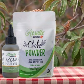 Roselle Naturals Chebe Oil for Hair Growth 2 Fl Oz Chebe Powder 20g Imported from Chad, Africa Chebe Powder Hair Oils for Stronger Longer Thicker Hair Roselle Naturals Chebe Oil for Hair Growth 2 Fl Oz Chebe Powder 20g Imported from Chad, Africa Chebe Powder Hair Oils for Stronger Longer Thicker Hair