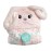 HappyCare Tex SNOOGIE Boo Ultra-Soft Baby Faux Fur Hooded Towel, Pink Small