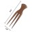Plai Na Afro Pick Comb for African Hair | Wooden Parting Comb for Braiding & Cornrows