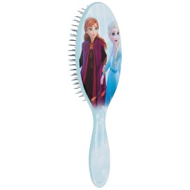 Wet Brush Original Princess Guiding Spirit Detangling Brush - Disney\'s Frozen 2, Sisters - All Hair Types - Ultra-Soft IntelliFlex Bristles Glide Through Tangles with Ease - Protects Against Split End