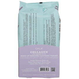 Cala Makeup Remover Cleansing Tissues Collagen with Lavender Extract Cala Makeup Remover Cleansing Tissues Collagen with Lavender Extract