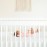 HonestBaby unisex-baby Fitted Crib Sheets Set Standard Mattress, 100% Organic Cotton Baby Boys, Girls, Neutral, 1 Pack - Rainbow Stripe, One Size