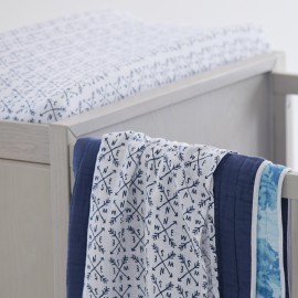 HonestBaby unisex-baby Classics Fitted Crib Sheets Set Standard Mattress, 100% Organic Cotton Baby Boys, Girls, Neutral, 1 Pack - White (Mini), One Size