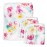 HonestBaby 3-Piece Organic Cotton Hooded Towel & Washcloth Set, Rose Blossom, One Size