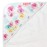 HonestBaby 3-Piece Organic Cotton Hooded Towel & Washcloth Set, Rose Blossom, One Size