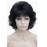 Lydell Short Soft Shaggy Layered Classic Cap Full Synthetic Wigs (Black)