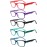 SIGVAN Reading Glasses 5 Packs Blue Light Blocking Eyeglasses Quality Spring Hinge Colorful Computer Readers for Women Men (5 Mix, 1.75, multiplier_x)