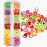 CHANGAR Fruit Nail Art Slices, 3D DIY Nail Art Fimo Slime Supplies Stickers Decoration Colorful Apple Kiwi Fruit Banana Lemon Strawberry Watermelon for DIY Crafts, Nail Art and Cellphone Decoration