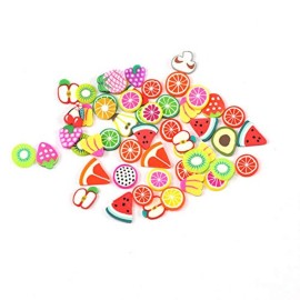 CHANGAR Fruit Nail Art Slices, 3D DIY Nail Art Fimo Slime Supplies Stickers Decoration Colorful Apple Kiwi Fruit Banana Lemon Strawberry Watermelon for DIY Crafts, Nail Art and Cellphone Decoration CHANGAR Fruit Nail Art Slices, 3D DIY Nail Art Fimo Slime Supplies Stickers Decoration Colorful Apple Kiwi Fruit Banana Lemon Strawberry Watermelon for DIY Crafts, Nail Art and Cellphone Decoration