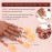 Practice Hand for Acrylic Nails, Adjustable Fake Mannequin Hands for Nails Practice, Flexible Movable Nail Tools Kits Practice Hand with Nail File, Clipper and 100pcs Coffin Nail Tips