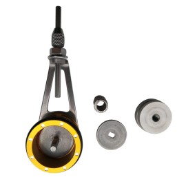 Otomin Fishing Bobbin Knotter FG GT RP Line Wire Knotting Tool Fishing Line Winder Assist Knotting Connector Accessories (Blue)