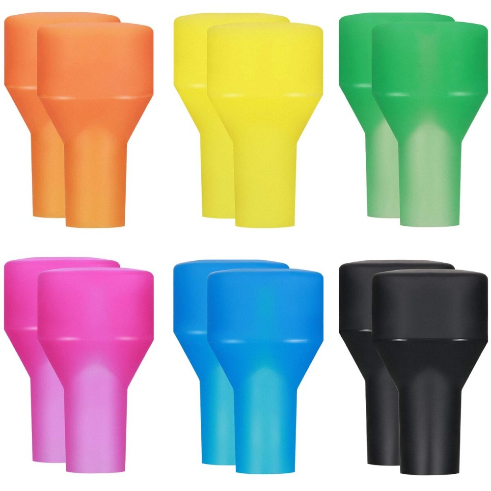 Skylety 12 Pieces Bite Valve Replacement Mouthpiece Unisex Bite Valve Cover for Hydration Pack Bladder Water Backpack