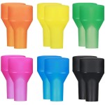 Skylety 12 Pieces Bite Valve Replacement Mouthpiece Unisex Bite Valve Cover for Hydration Pack Bladder Water Backpack
