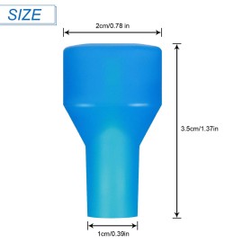 Skylety 12 Pieces Bite Valve Replacement Mouthpiece Unisex Bite Valve Cover for Hydration Pack Bladder Water Backpack