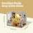 Flever Dollhouse Miniature DIY House Kit Creative Room with Furniture for Romantic Artwork Gift (Sunny Study)