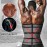 Hidyliu Mens Workout Waist Trainer Neoprene Corset Sauna Sweat Trimmer Cincher Slimming Belly with Belts (Grey Waist Trainer Belt, L)