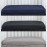 CaSaJa Microfiber 3 Pack Mini Portable Crib Sheets, Pack N Play Sheets with Comfy Napping Surface for Baby, Silky Soft Breathable Safe Playard Playpen Sheets Set, Fits 24 x 38, Navy + Black + Grey