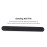 5pcs Profestional Black Straight Sanding Nail File Double Sided Round Head Nail File Salon Nail Art Tool for Natural Nails,Fales Nails and Nail Extensions 7 x 0.8 x 0.2in