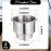 Pebbly Beach 2 PCS Boat Cup Holder, Stainless Steel Cup Holder Insert with Drain for Boat and RV