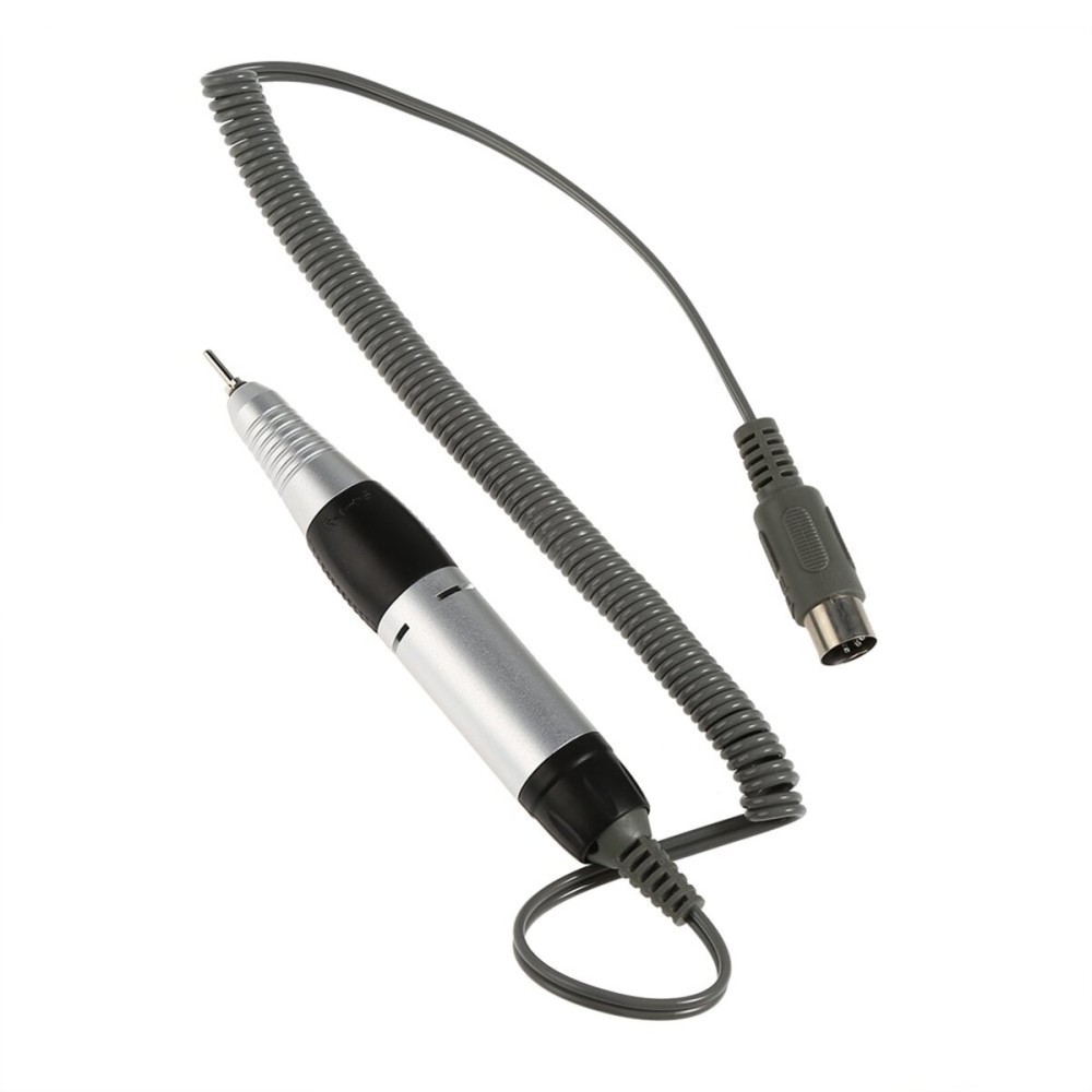 Electric Nail Drill Machine,Nail Drill Handpiece 4000rpm Electric Nail Art Drill Handle Handpiece Manicure Pedicure Tools Accessories for Acrylic Gel Nails(black)