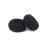 Extra Hair Donut Ring Bun Maker for Kids, Chignon Shaper for Short and Thin Hair (2.5 Inch, Black)