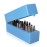 PANA Nail Drill Bit Holder Stand Display Organizer- Dust Proof Storage Container Box Case Tools for Home Use or Nail Salon - (30 Holes, Blue) (Drill Bits Not Included)