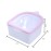 1 Piece Nail Soaking Bowl Nail Remover Soaking Bowl Soaking Soak Bowl Nail Art Polish Remove Wash Soaker Tray Manicure Spa Tool Manicure Treatment Remover, Pink