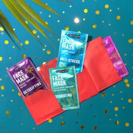 Freeman Beauty Passport to Glow Face Mask Set for Skin Care, With Charcoal, Clay, and Mud Masks, Set of 5 Freeman Beauty Passport to Glow Face Mask Set for Skin Care, With Charcoal, Clay, and Mud Masks, Set of 5