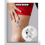 Inkbox Temporary Tattoos, Semi-Permanent Tattoo, One Premium Easy Long Lasting, Water-Resistant Temp Tattoo with For Now Ink - Lasts 1-2 Weeks (Floral Koi)
