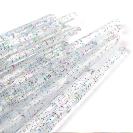 MIPPER 20 pcs Eye Makeup Brushes Set Powder Eye Shadow Eyeliner Eyebrow Concealer Blending Brushes Diamond Handle & Soft Hair (transparent glitter) MIPPER 20 pcs Eye Makeup Brushes Set Powder Eye Shadow Eyeliner Eyebrow Concealer Blending Brushes Diamond Handle & Soft Hair (transparent glitter)