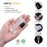 AMORIX 50PCS 10ml Black Lip Gloss Tubes Empty Clear Lip Balm Containers Refillable Soft Cosmetic Squeeze Tubes for Lip Gloss Base Glitter Pigment Powder 2 Syringes + Tag Labels Stickers