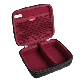 Hermitshell Hard Travel Case for Wahl Professional 8061-100 8164 5-Star Series Rechargeable Shaver Shaper (Black+Maroon) Hermitshell Hard Travel Case for Wahl Professional 8061-100 8164 5-Star Series Rechargeable Shaver Shaper (Black+Maroon)