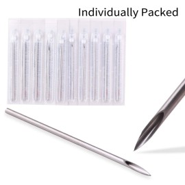 Ear Nose Piercing Needles - 100pcs Mix Body Piercing Needles 12g.14g.16g.18g.20g Individualized Package for Piercing Needle Supplies Piercing Kit Ear Nose Piercing Needles - 100pcs Mix Body Piercing Needles 12g.14g.16g.18g.20g Individualized Package for Piercing Needle Supplies Piercing Kit