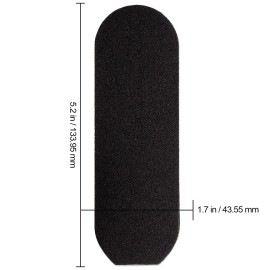 PANA 40 Pieces Large Black Pedi File Refill for Stainless Steel Foot File Sanding Foot Rasp - Easy Strip Peel Pedicure Refill Pads - Grit 150 PANA 40 Pieces Large Black Pedi File Refill for Stainless Steel Foot File Sanding Foot Rasp - Easy Strip Peel Pedicure Refill Pads - Grit 150